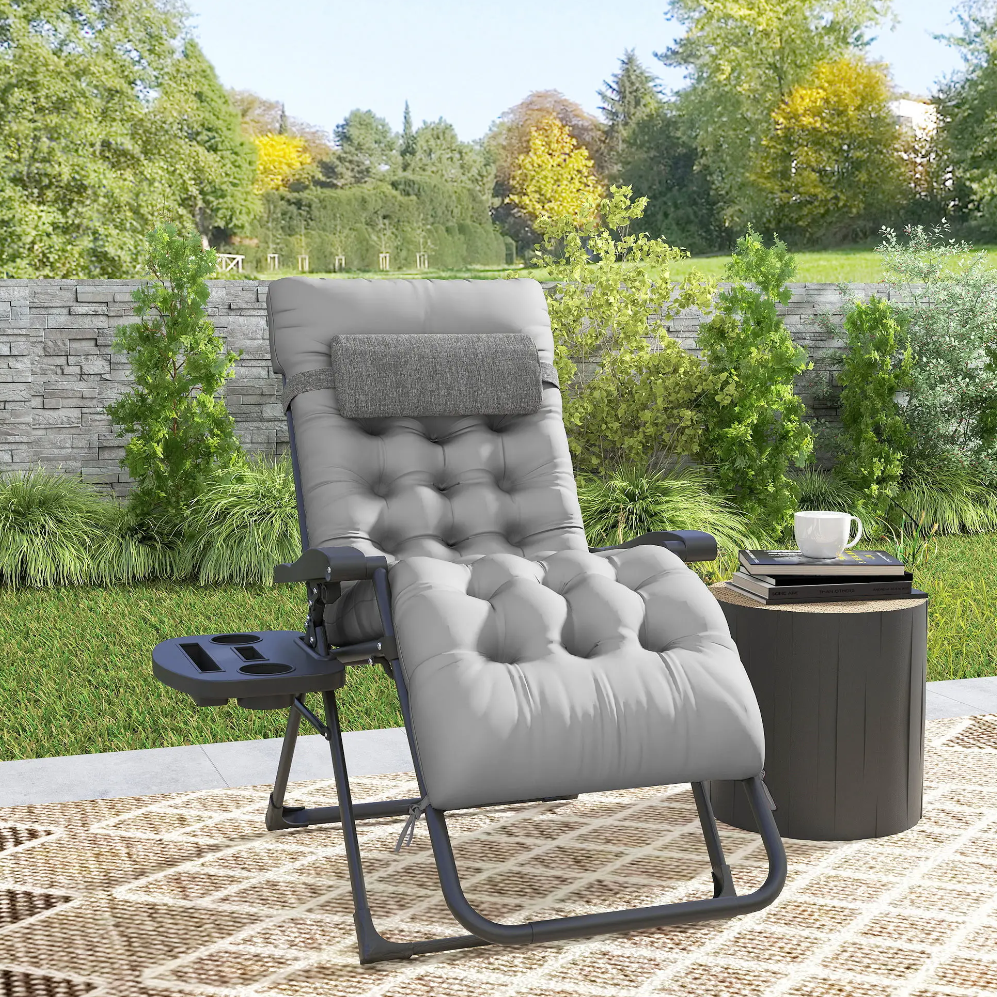 Padded Zero Gravity Recliner
