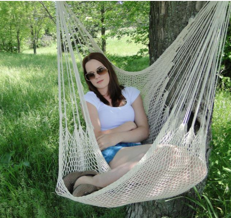 Deluxe Mayan Hammock Chair with Stand