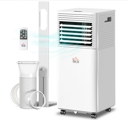 8000 BTU Portable Air Conditioner with Fan & Dehumidifier Mode, Homcom