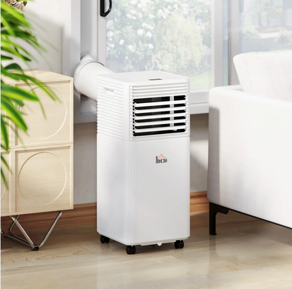 8000 BTU Portable Air Conditioner with Fan & Dehumidifier Mode, Homcom